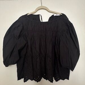 Mango Puff Sleeve Shirt